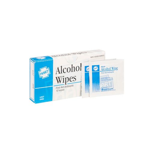 Alcohol Wipes – 10 Per Unit