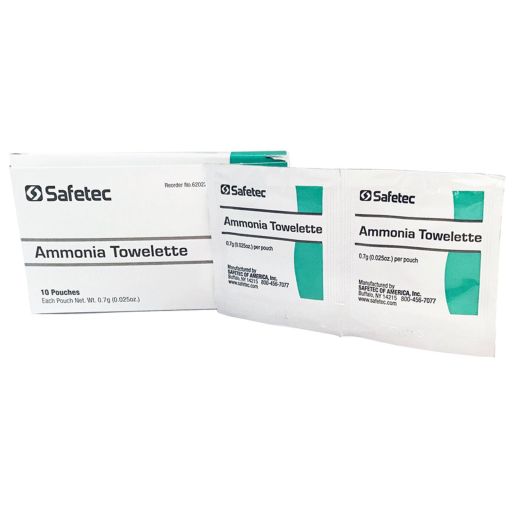 Ammonia Inhalant Pads, 10 Per Box