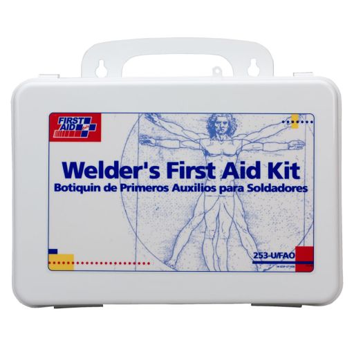Welder 16 Unit First Aid Kit - Plastic