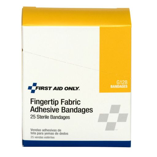 Fingertip Bandage, Fabric - 25 Per Box
