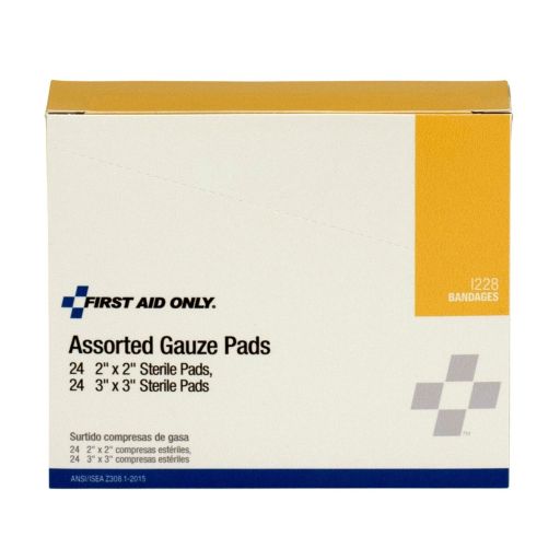 Dressing Pad, Gauze 2" & 3" - 48 Per Box