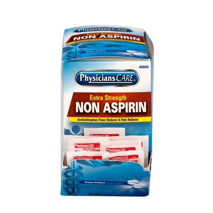 Extra-Strength Non-Aspirin Tablets - 250 Per Box