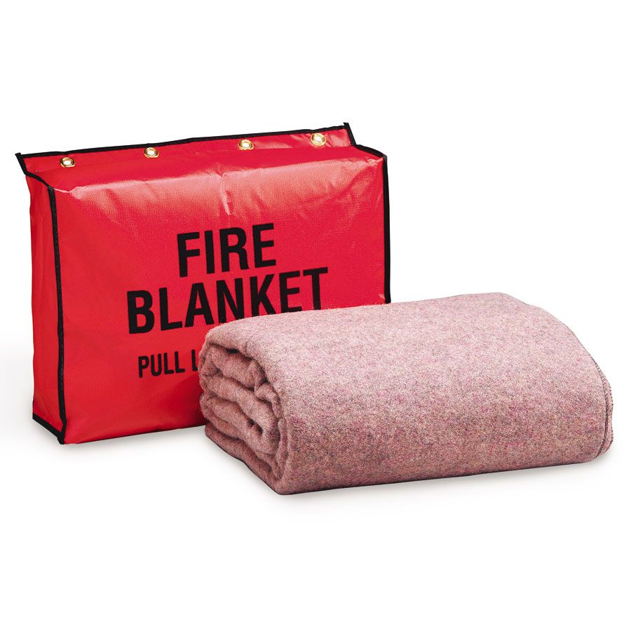 Fire Retardant Blanket, with Vinyl Bag