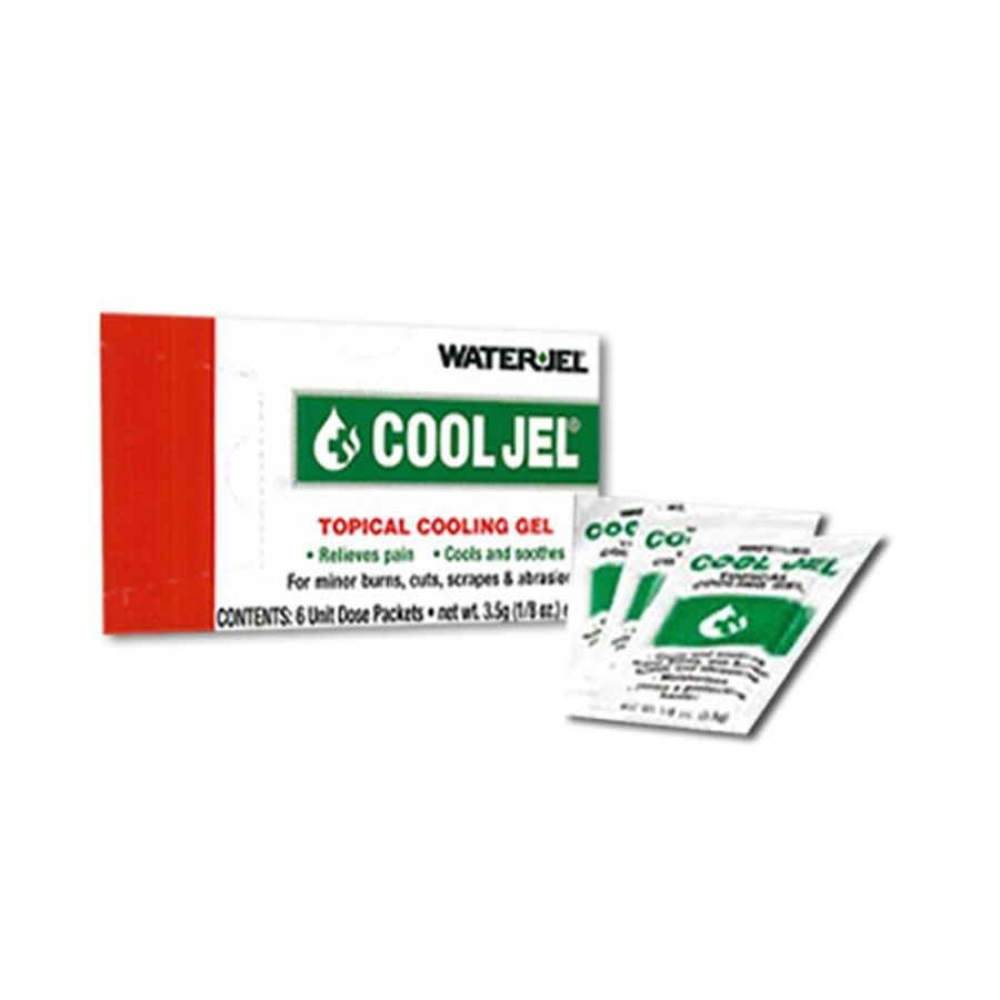 Water Jel Cool Jel Burn Relief - 3.5 gm. - 6 Per Box