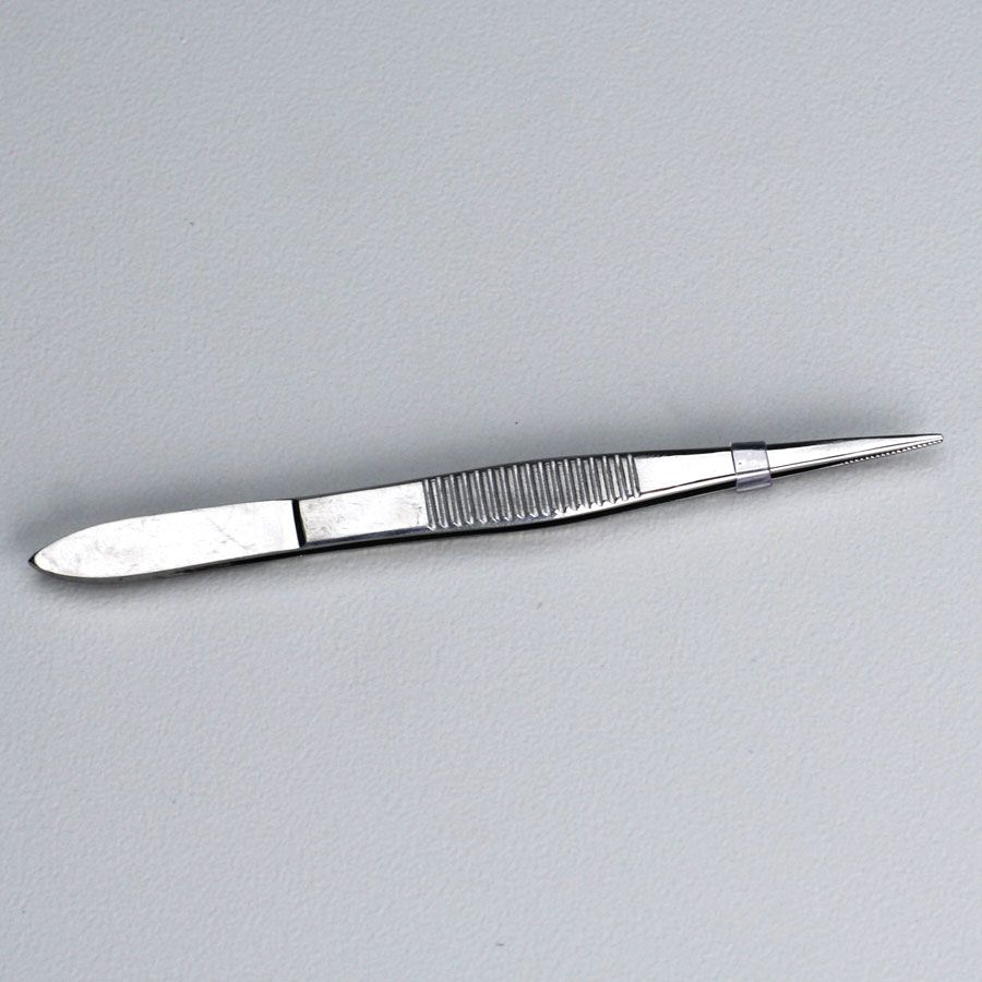 Deluxe Stainless Steel Tweezers - 1 Each