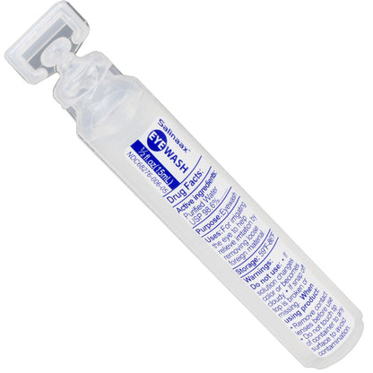 0.5 oz. Eye wash, plastic bottle, 1 each