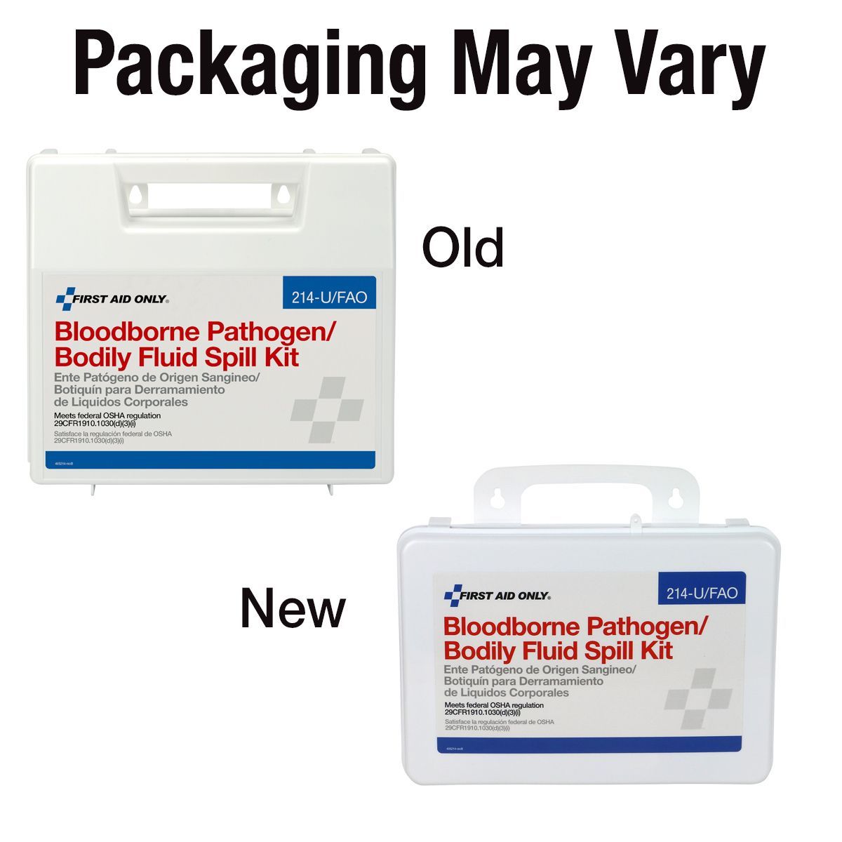 Bloodborne Pathogen and Bodily Fluid Spill Kit - 24 Pieces - Plastic