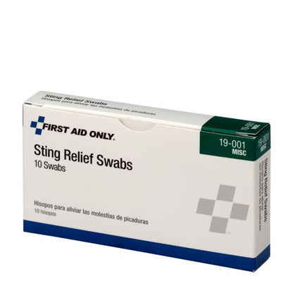 Insect Sting Relief Ampules, 10 per Box