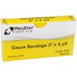 2" x 6 yd Sterile Gauze Bandages - 2 per box