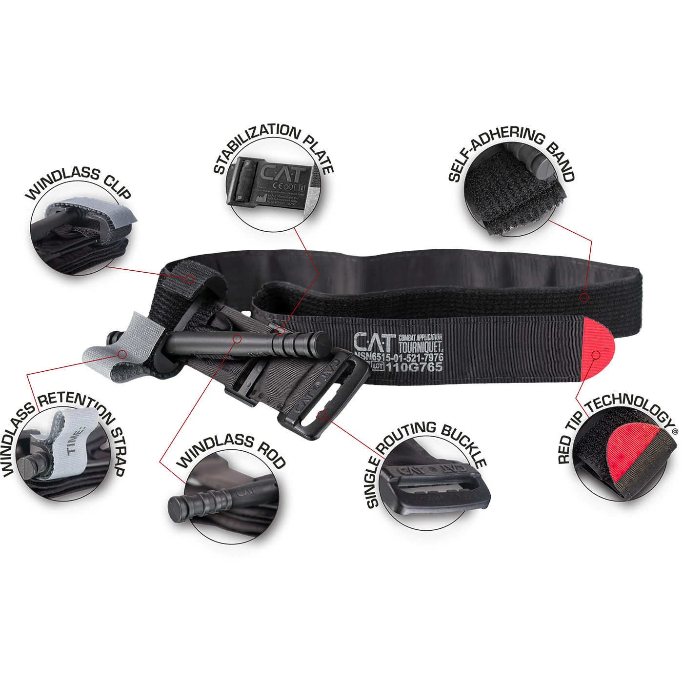 Combat Application Tourniquet (C-A-T)