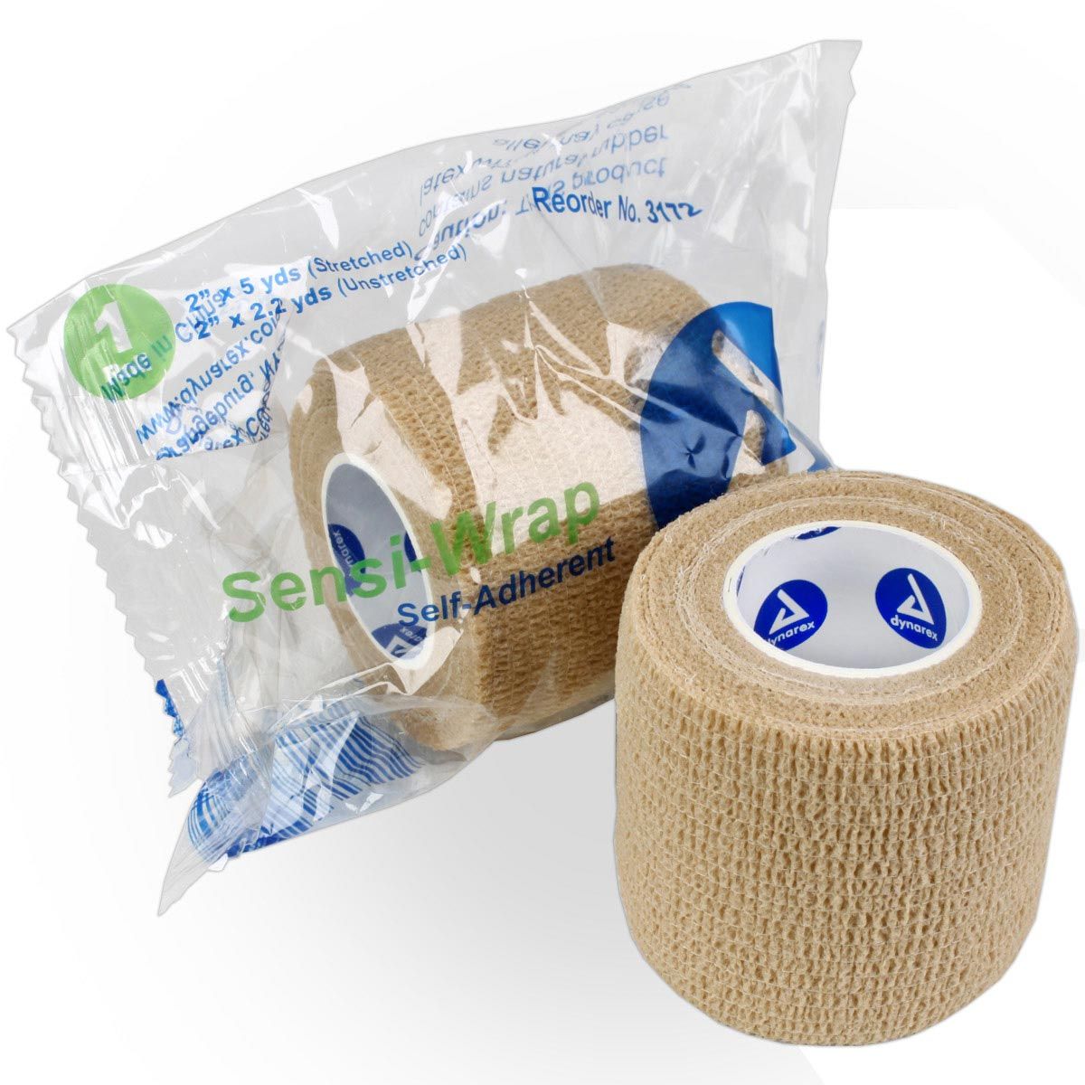 Sensi Wrap, Self-Adherent - 2" x 5 yds Tan - 1 ea