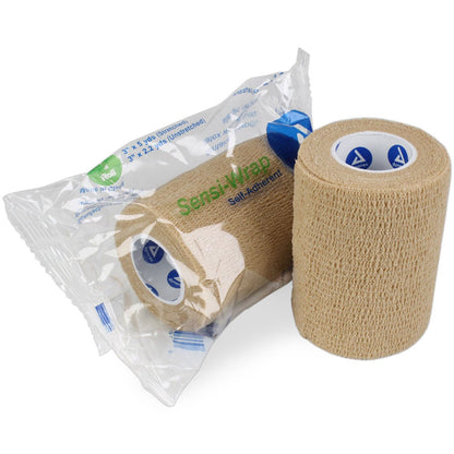 Sensi Wrap, Self-Adherent - 3" x 5 yds, Tan, 1 each