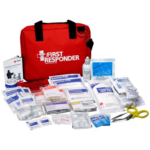 First Responder Emergency First Aid Kit - 120 Piece