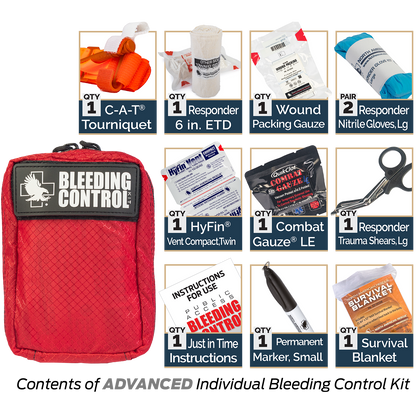 Public Access Bleeding Control Stations - 8-Pack