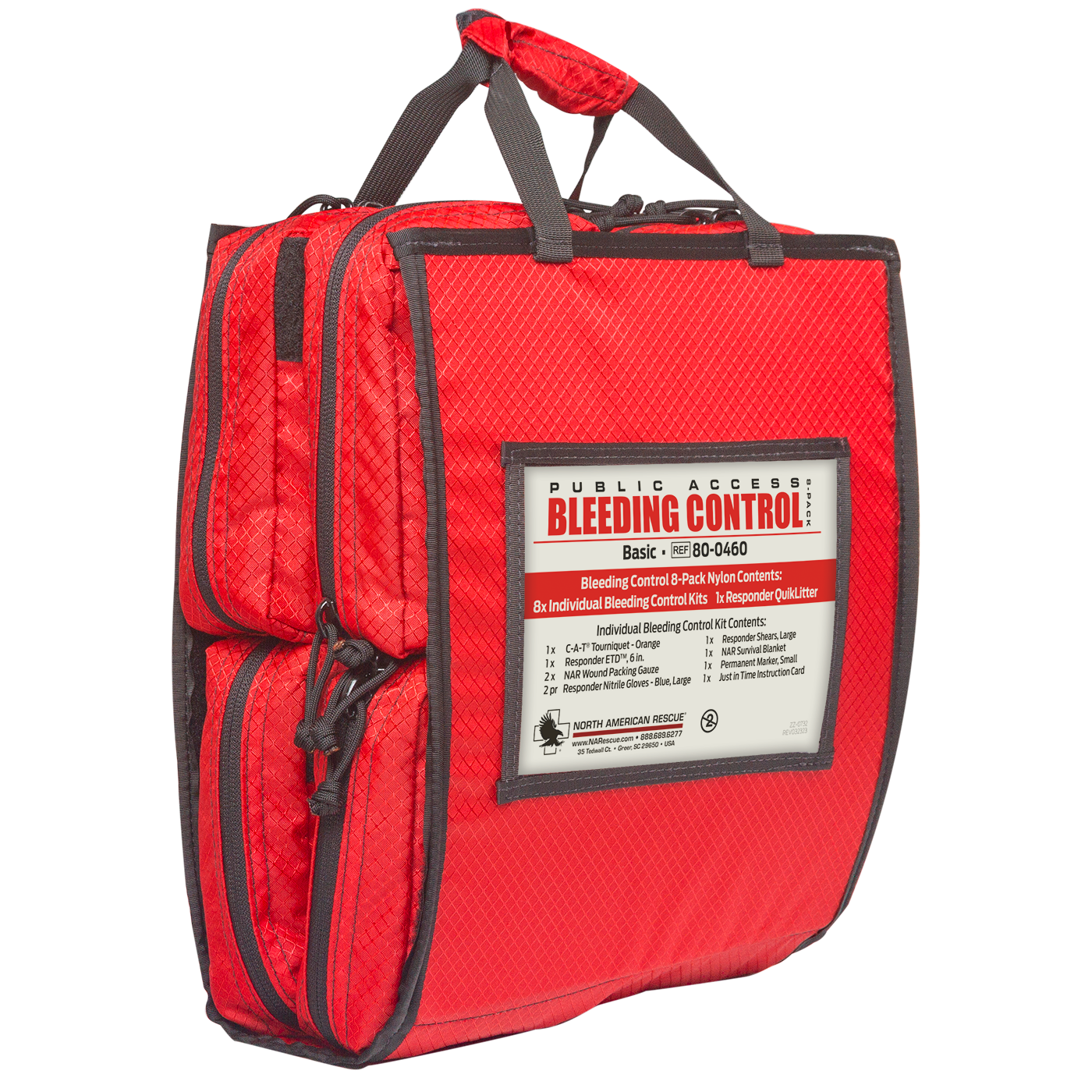 Public Access Bleeding Control 8-Pack - Nylon