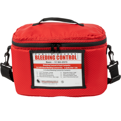 Public Access Bleeding Control 6-Pack - Vacuum Sealed