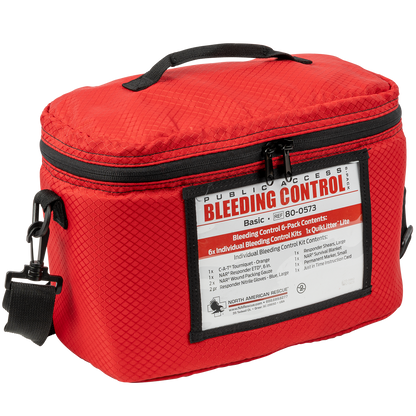 Public Access Bleeding Control 6-Pack - Vacuum Sealed