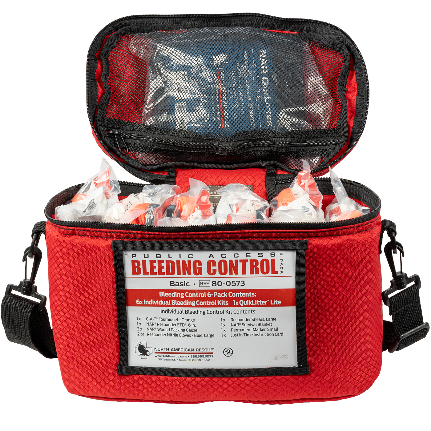 Public Access Bleeding Control 6-Pack - Vacuum Sealed