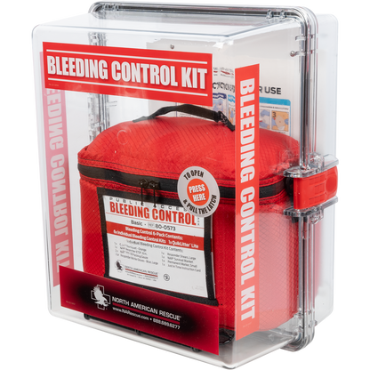 Public Access Bleeding Control Stations - 6-Pack Vacuum Sealed