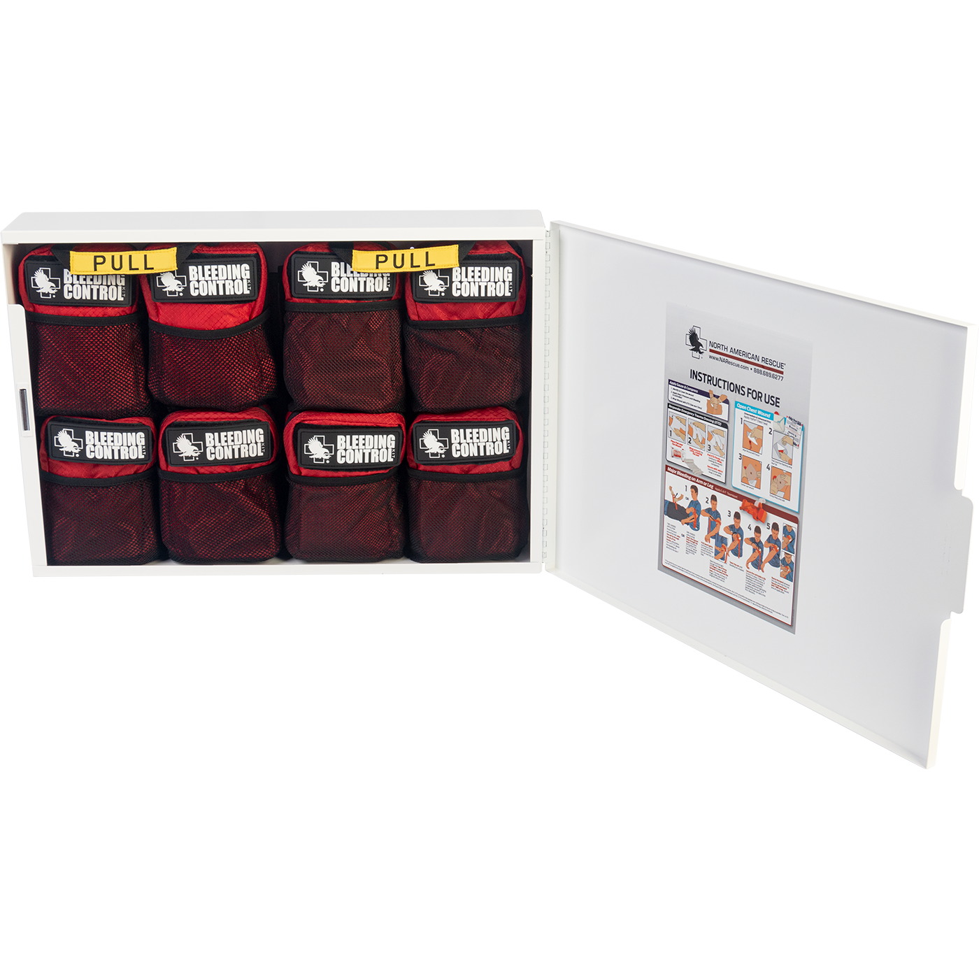 PABC Low Profile Metal Station - 8 Pack