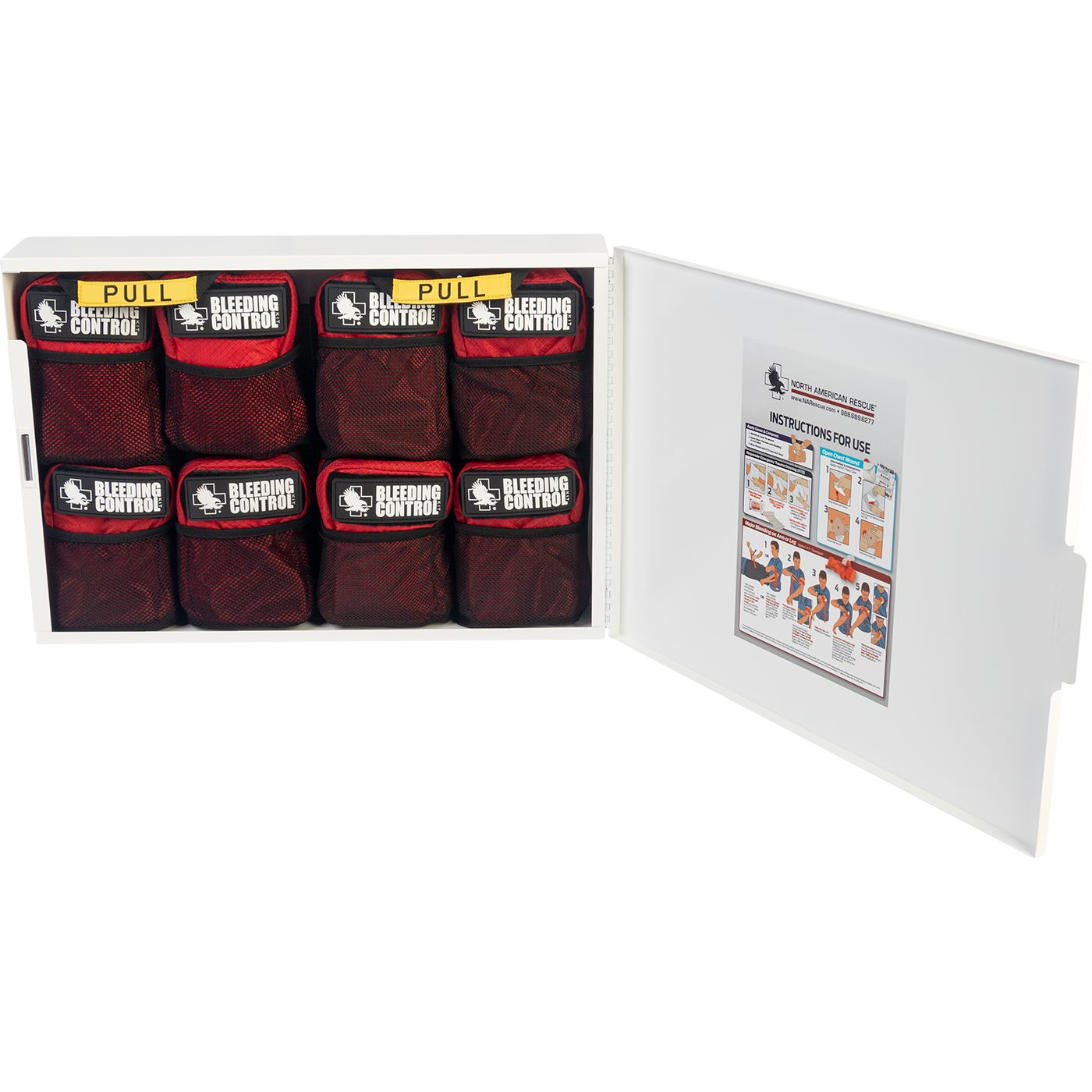 PABC Low Profile Metal Station - 8 Pack