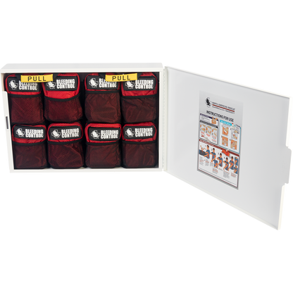 PABC Low Profile Metal Station - 8 Pack