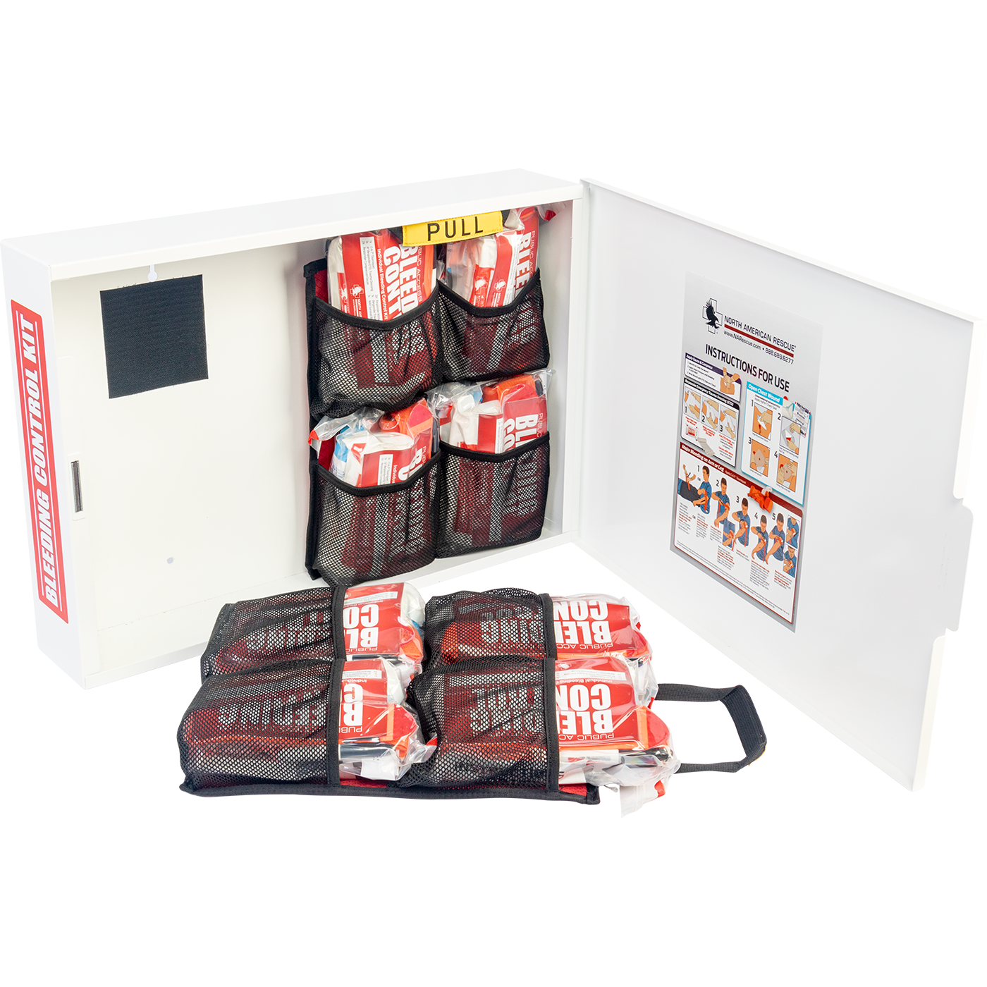 PABC Low Profile Metal Station - 8 Pack