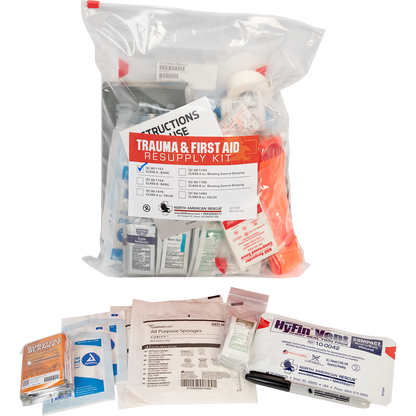 Trauma and First Aid Resupply Kit - Class A