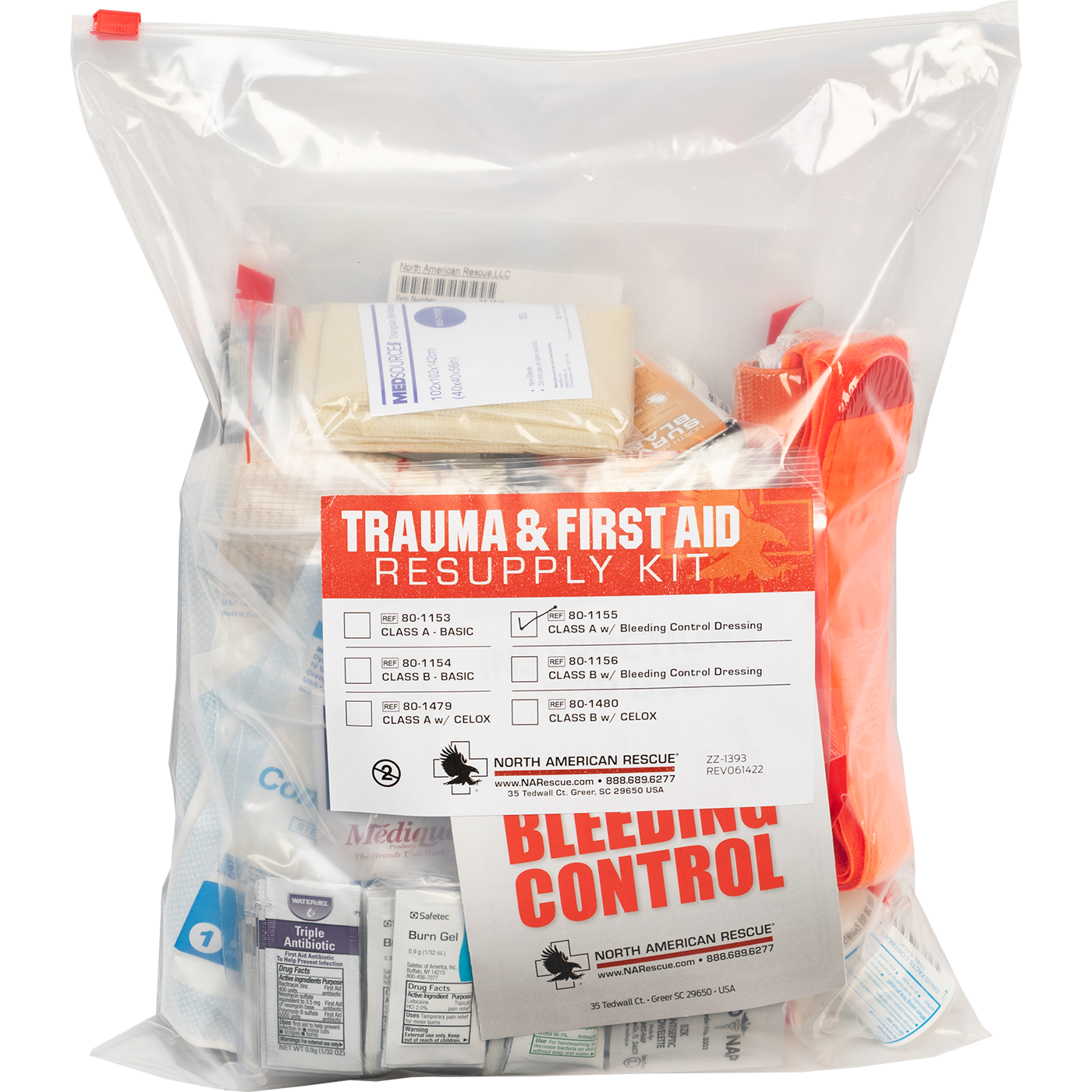 Trauma and First Aid Resupply Kit - Class A