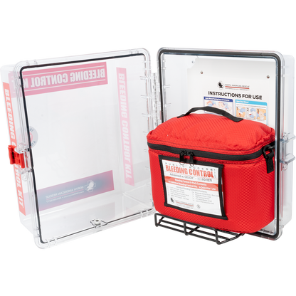 Public Access Bleeding Control Stations - 6-Pack Vacuum Sealed