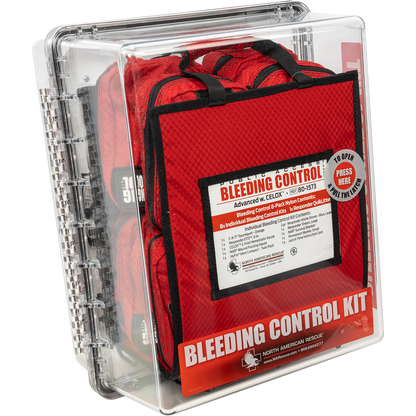 Public Access Bleeding Control Stations - 8-Pack