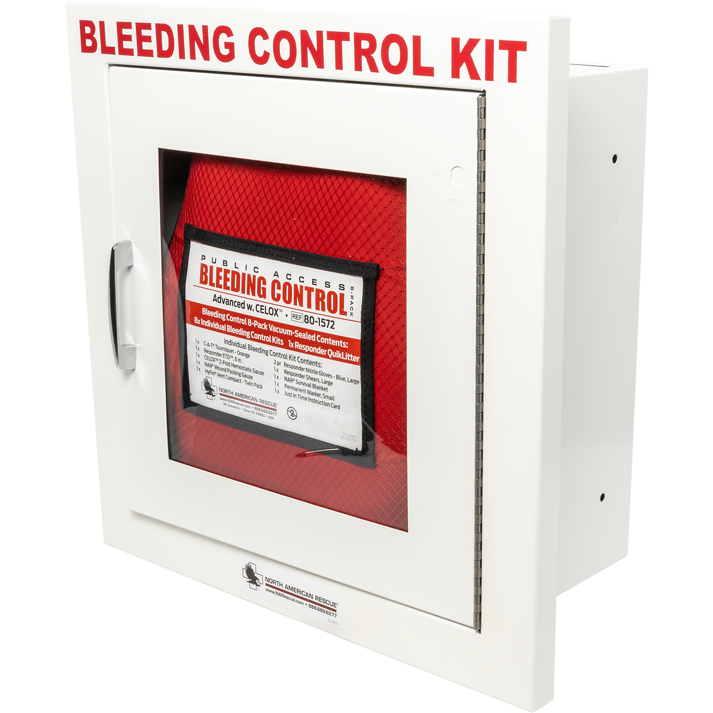 Public Access Bleeding Control Stations - 8-Pack
