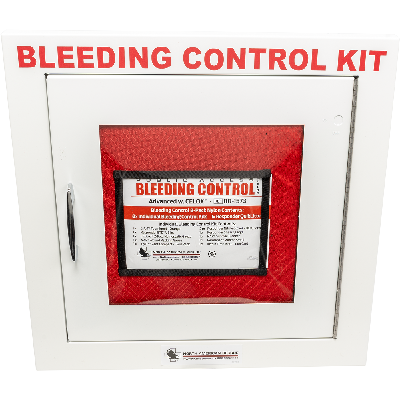 Public Access Bleeding Control Stations - 8-Pack
