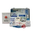 25 Person First Aid Kit, ANSI A+, Metal Case