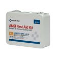 25 Person First Aid Kit, ANSI A+, Metal Case