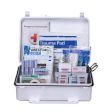 25 Person First Aid Kit, ANSI A+, Plastic Case