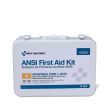 16 Unit First Aid Kit, ANSI A,  Metal Case