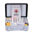 16 Unit First Aid Kit, ANSI A,  Metal Case