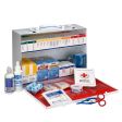 2 Shelf First Aid ANSI B+ Metal Cabinet, with Meds