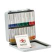 24 Unit First Aid Kit, ANSI A+,  Metal Case