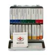 24 Unit First Aid Kit, ANSI A+,  Metal Case