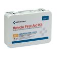 25 Person Vehicle ANSI A+ First Aid Kit, Metal Case
