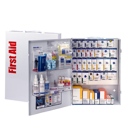 XL Metal Smart Compliance General Business First Aid Cabinet without Meds