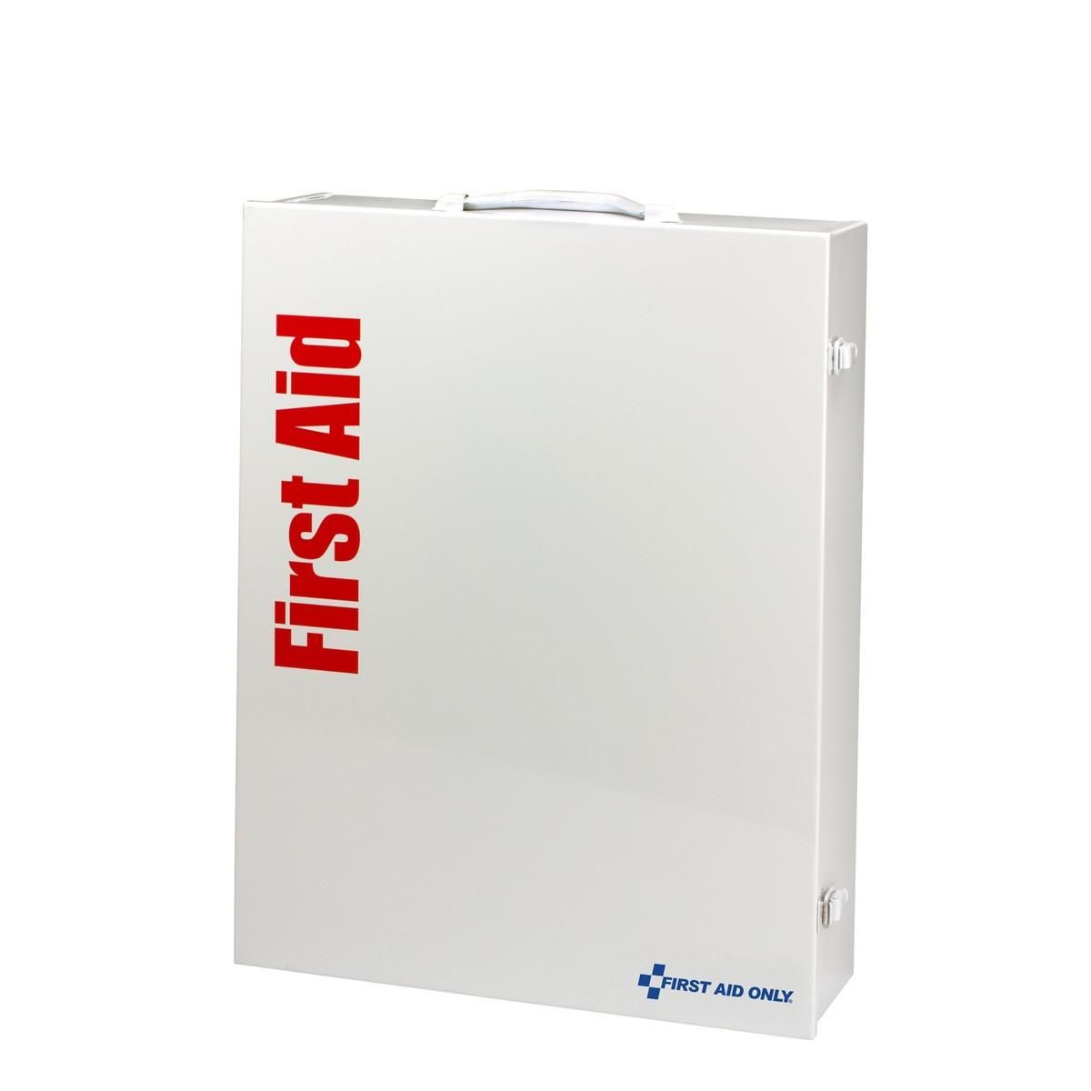 XL Metal Smart Compliance Food Service First Aid Cabinet without Meds