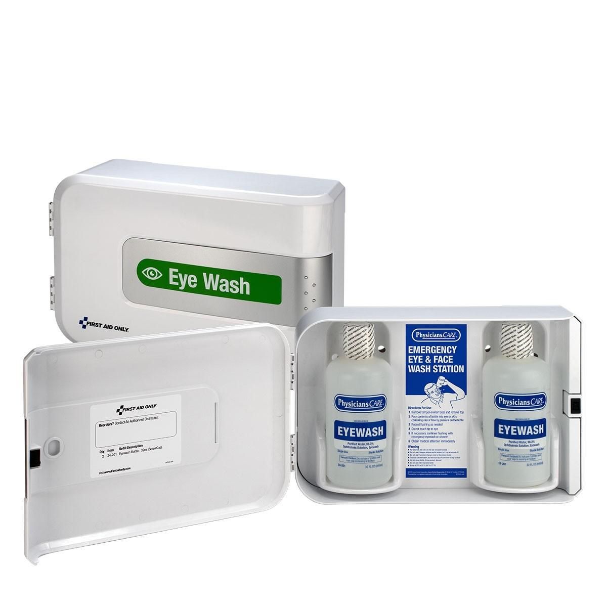 Smart Compliance Complete Eyewash Cabinet, Plastic