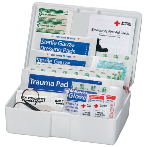 American Red Cross 43 Piece Personal Plastic First Aid Kit