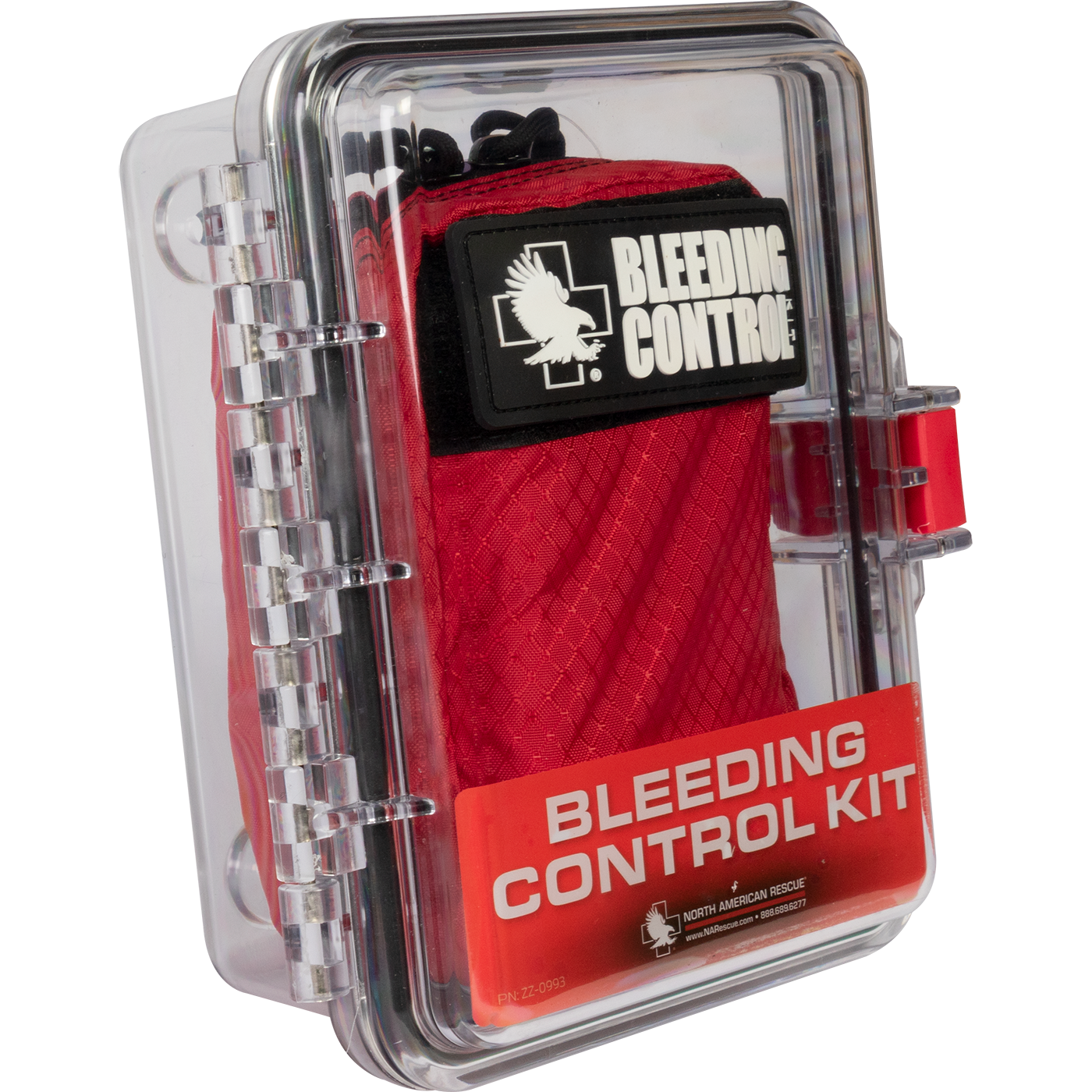 Individual Public Access Bleeding Control Clear Wall Case