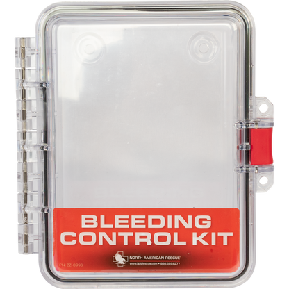 Individual Public Access Bleeding Control Clear Wall Case