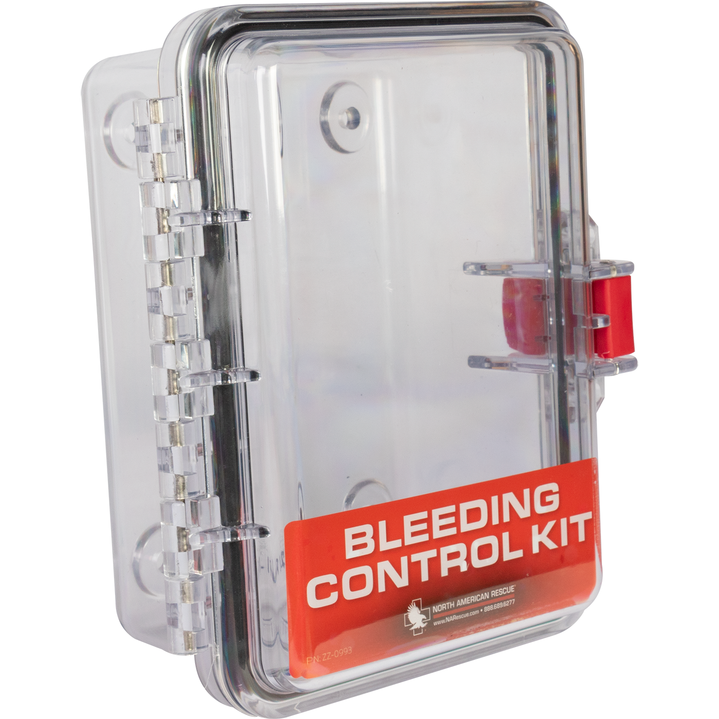 Individual Public Access Bleeding Control Clear Wall Case