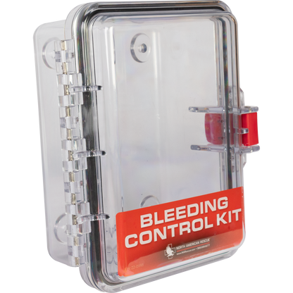 Individual Public Access Bleeding Control Clear Wall Case
